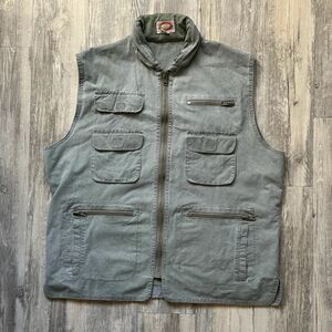 Vintage Banana Republic Hooded Sarfari Vest Size XL